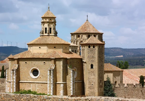 Het klooster van santa maria de poblet, Spanje — Stockfoto