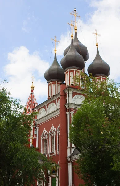 在 donskoj，莫斯科，俄罗斯的 rizopolojenia 教堂 — 图库照片