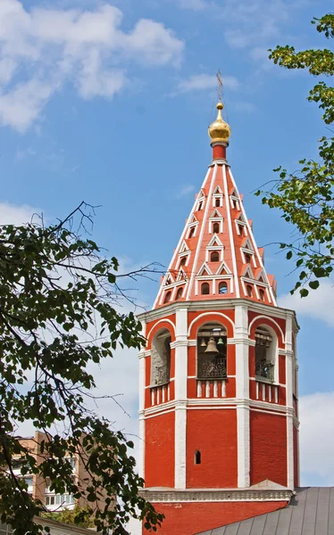 Chiesa di Rizopolojenia a Donskoj, Mosca, Russia — Foto Stock