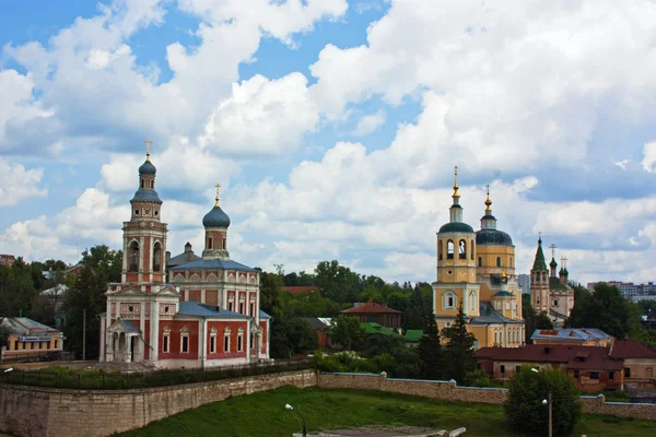 Centro storico della città di Serpuchov, Russia — Foto Stock