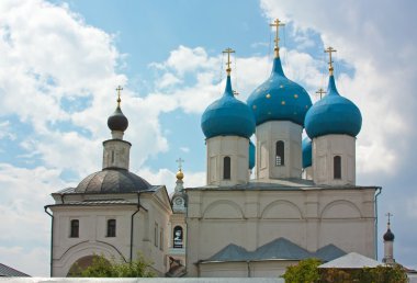 Vysotsky Monastery, Serpukhov, Russia clipart