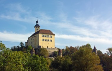 castle neckar Nehri, Almanya