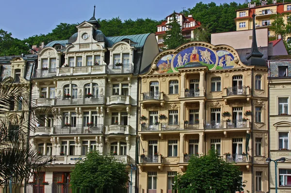 City centre of Karlovy Vary,Czech Republic — Stock Photo, Image