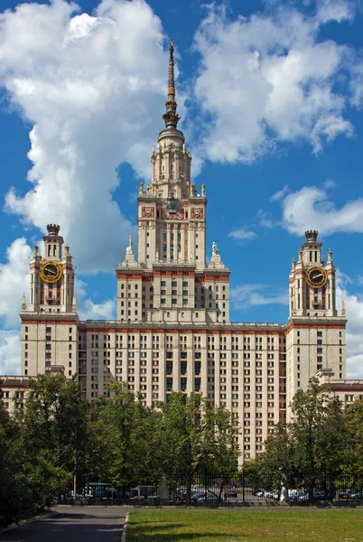 Staatsuniversiteit van Moskou, Rusland — Stockfoto