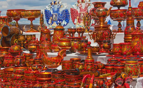 Souvenirs uit Rusland — Stockfoto