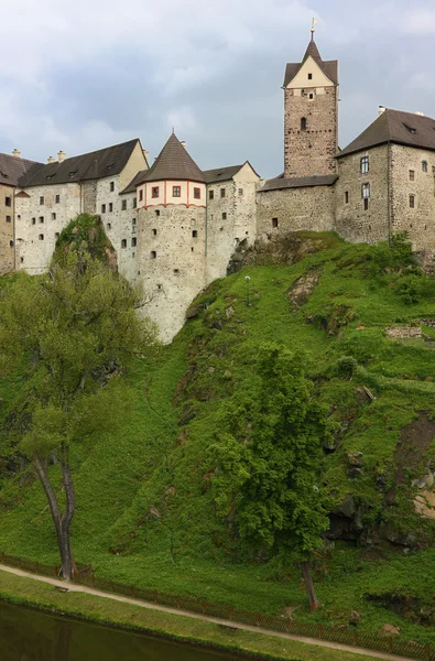 The castle Loket,Czech republic — Stock Photo, Image