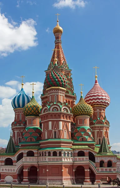聖ワシリイ大聖堂、モスクワ、ロシア — ストック写真
