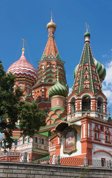 Saint basil's cathedral, Moskou, Rusland — Stockfoto