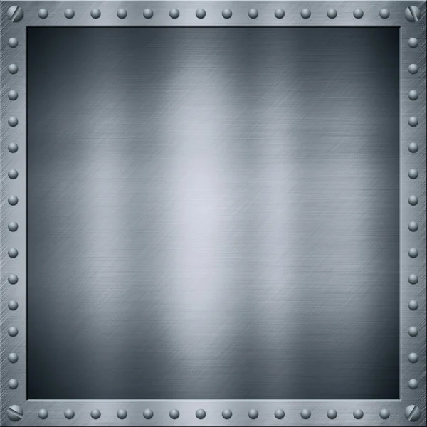 Placa metálica de aluminio — Foto de Stock