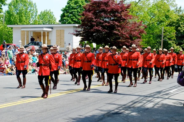 RCMP march — Stock Photo, Image