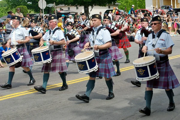 Air Force Pipe Band — Stock Photo, Image