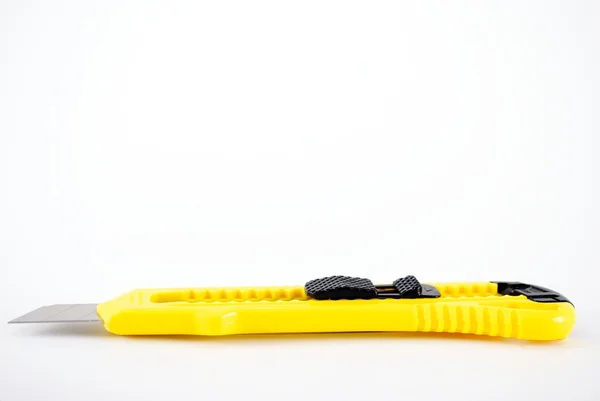 stock image Yellow Utility knife