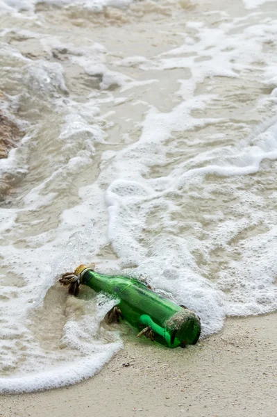 stock image Message in the bottle