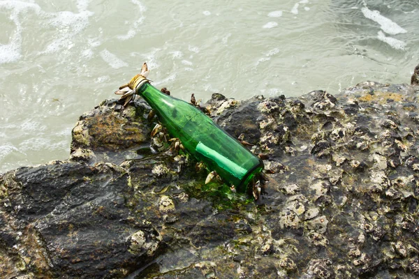 Message in the bottle — Stock Photo, Image