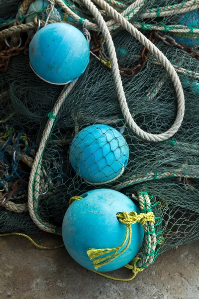 Buoy attach with trawl — Stock Photo, Image