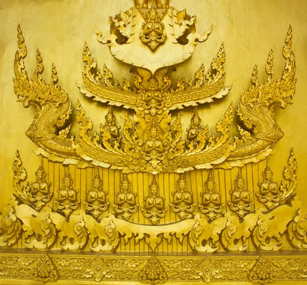 Tajski stylu sztuki sztukaterie — Zdjęcie stockowe