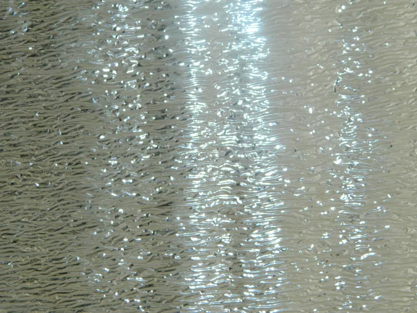 Блискучий зморщений лист металевої фольги Ліцензійні Стокові Зображення