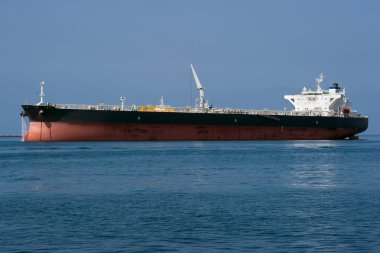 Larger tanker ship clipart