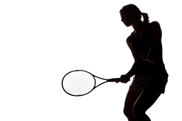 Jogadora de ténis — Fotografia de Stock
