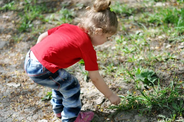 stock image Baby walks