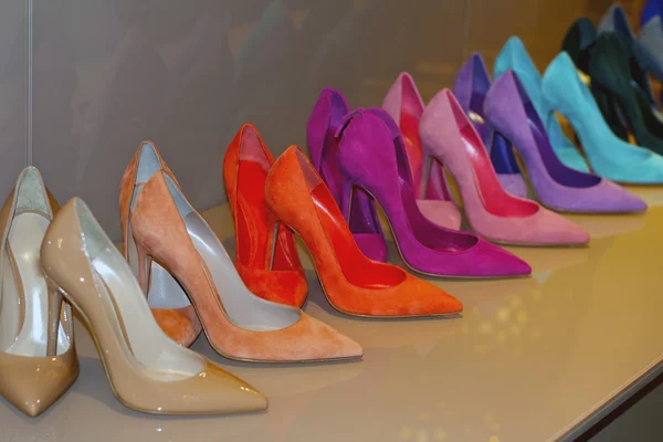 Women's High Heels Shoes Stock Photo