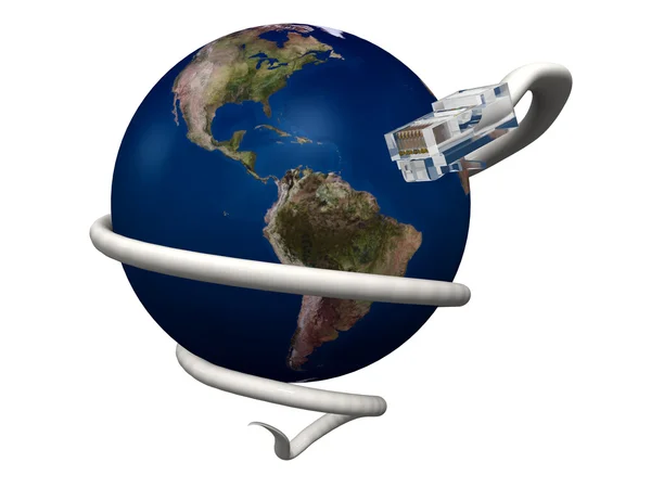 World Internet Connection — Stock Photo, Image