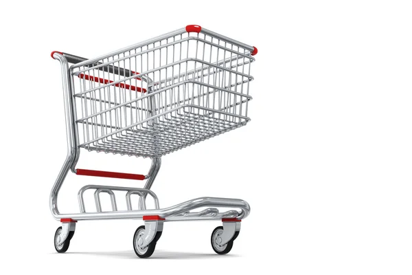 Shopping cart Isolated 2 — Stock Photo, Image