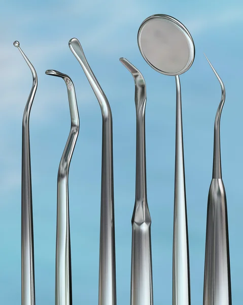 Tandläkare verktyg 4 — Stockfoto