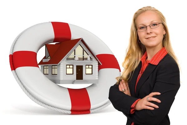 House insurance services — Stock Photo, Image