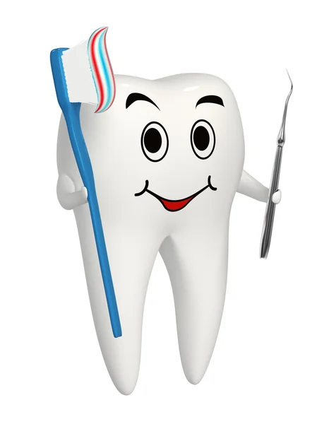 Cepillo de dientes o tallador — Foto de Stock