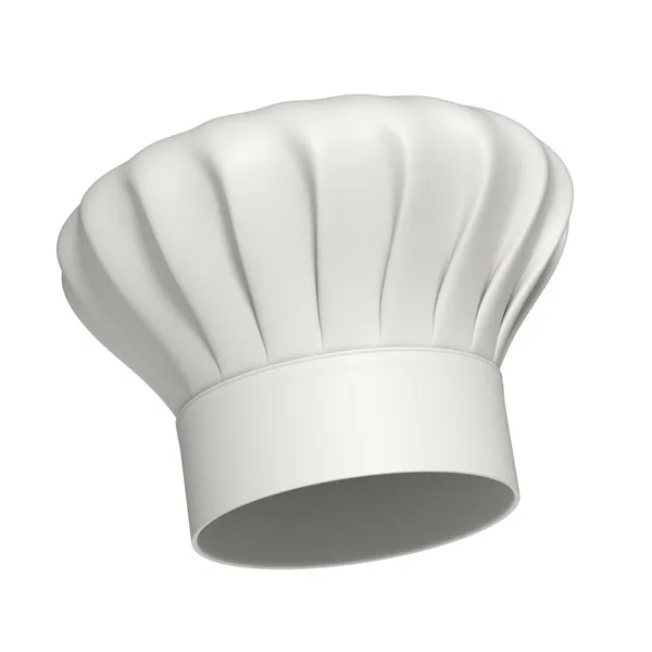Chef şapka - icon - izole — Stok fotoğraf