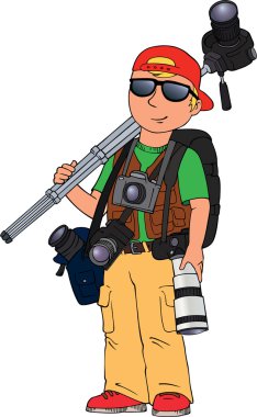 Photographer clipart