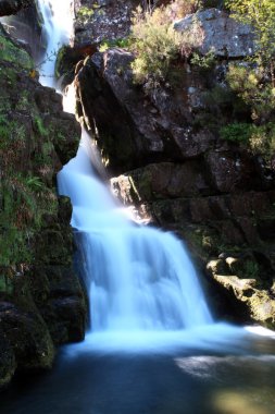 Scotish waterfall clipart