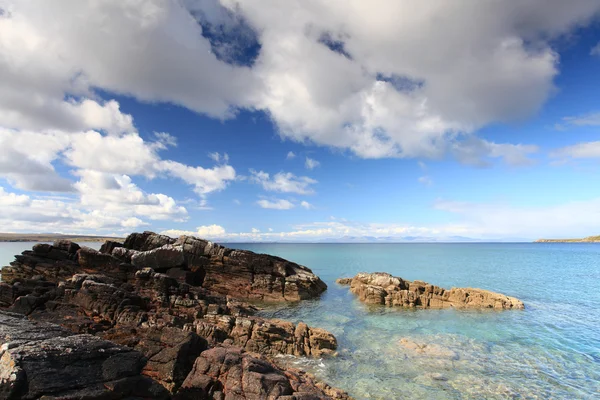 Skotský highland beach — Stock fotografie