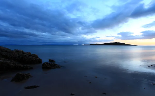 Gairloch большой песчаный пляж Скотланд — стоковое фото