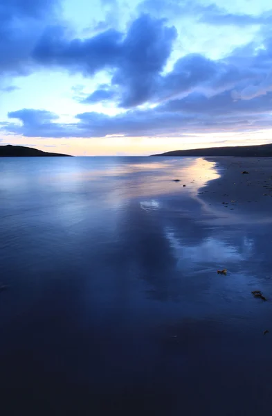 Gairloch büyük kum plaj İskoçya — Stok fotoğraf