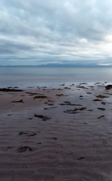 Gairloch, duża piaszczysta plaża Szkocja — Zdjęcie stockowe