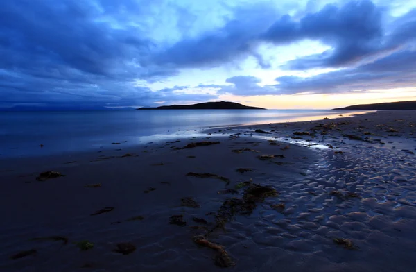 Gairloch большой песчаный пляж Скотланд — стоковое фото