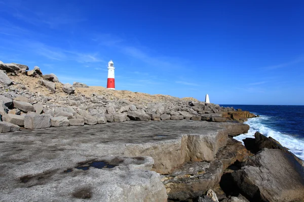 Farol de Portland bill — Fotografia de Stock