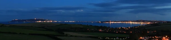 Weymouth at night — Stock Photo, Image