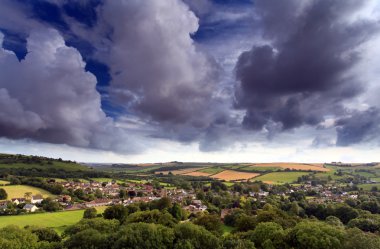 Cerne abbas dorset, İngiltere