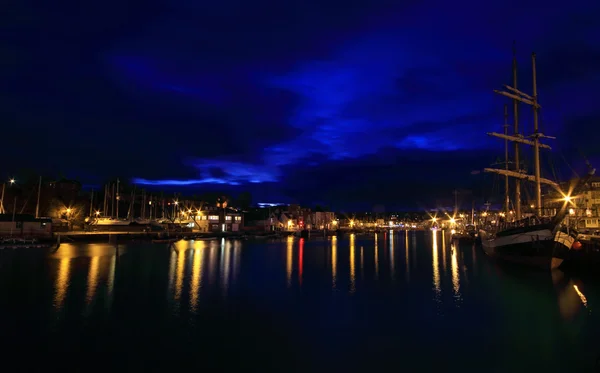 stock image Harbour at twilight