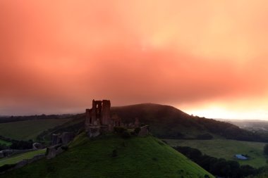 Corfe castle İngiltere