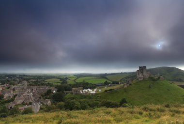 Corfe castle İngiltere