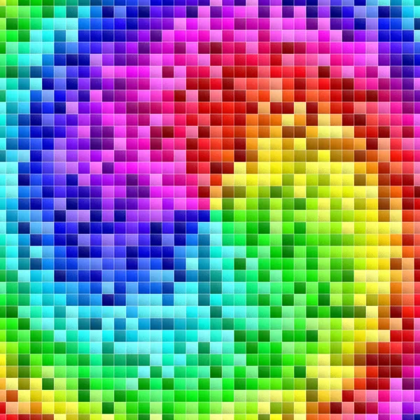 Farbmosaik — Stockfoto