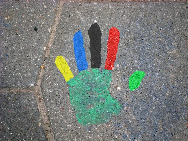 Mâna olimpică — Fotografie, imagine de stoc