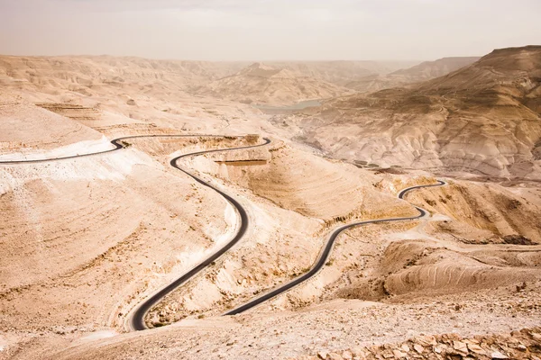 Wadi mujib - Ιορδανία το grand canyon — Φωτογραφία Αρχείου
