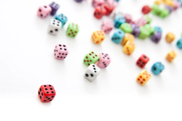 Static Dices - Angled View — Stock Photo, Image