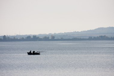 soğuk bir havada Balık tutma