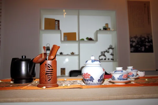 Beijing flavour traditional handicraft--Beijing tea art — Stock Photo, Image